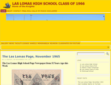 Tablet Screenshot of laslomas66.com